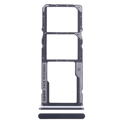 Xiaomi Redmi Note 12 4G SIM & Micro SD Card Tray Set - Black - 1