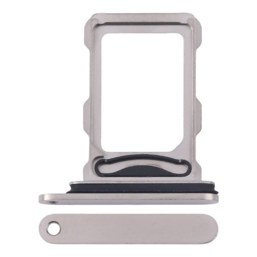 iPhone 16 Pro Max SIM Card Tray Titanium Color Dual SIM Holder - 1