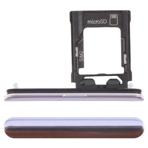 Sony Xperia Ace SIM & Micro SD Card Tray - Purple Replacement Part - 1