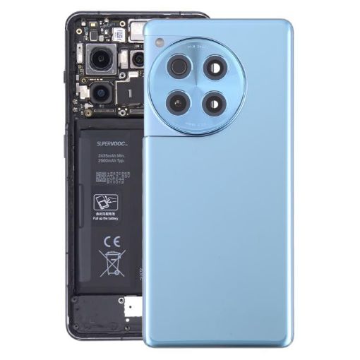 OnePlus Ace 3 Battery Back Cover & Camera Lens Cover - Blue - 1