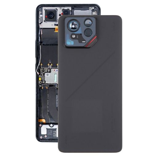 Asus ROG Phone 9 Pro 5G Glass Back Cover with Camera Frame Matte Black - 1