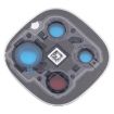 Xiaomi Redmi Note 14 Pro 5G Rear Camera Lens Cover White Original - 3
