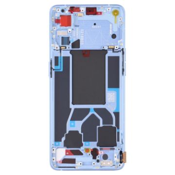OPPO Reno7 Pro 5G Front Housing LCD Frame Bezel Plate - Blue - 1