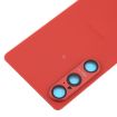 Sony Xperia 1 VI Red Battery Back Cover with Camera Lens Cover Original - 4