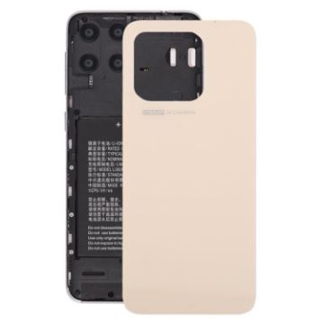 ZTE Blade V70/Axon 70 Gold Glass Battery Back Cover with Adhesive - 1