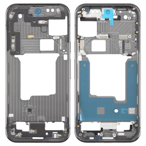 Google Pixel 9 Pro Original Black Middle Frame Bezel Plate - 1