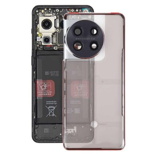 OnePlus 11 Transparent Back Cover with Camera Lens Protection - 1