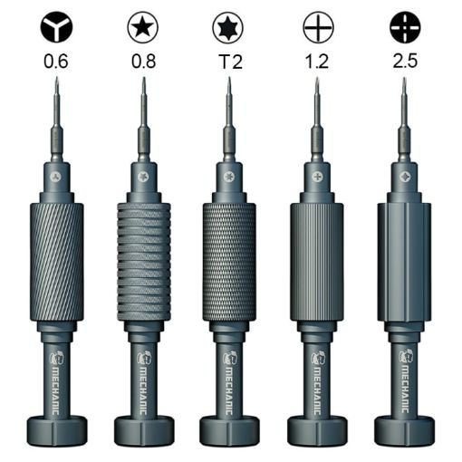MECHANIC Mortar Mini iShell 5 in 1 Precision Screwdriver Set for Phone Repair - 1