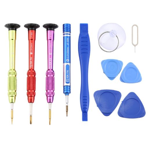 JIAFA 15 in 1 Repair Tool Kit for iPhone Series - Screwdriver Set - 1