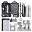 122 in 1 Precision Magnetic Screwdriver Kit - White | Versatile Tool Set - 1