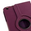 Purple Litchi Texture Leather Case with Holder for Galaxy Tab 3 (8.0) - 5