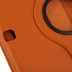 Orange 360 Rotatable Leather Case for Samsung Galaxy Tab 4 10.1/SM-T530 - 4