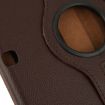 Rotatable Leather Case for Samsung Galaxy Tab 4 10.1 - Brown - 4