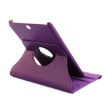 Purple Litchi Texture 360 Rotating Leather Case for Galaxy Tab A 9.7/P550/T550 - 6