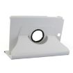 Litchi Texture 360 Rotating Leather Case for Galaxy Tab A 9.7 - White - 5