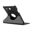 Galaxy Tab E 9.6 Case - Litchi Texture, 360 Rotation, Multi-functional Holder - 6