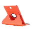 Galaxy Tab S2 8.0 Orange Leather Case - 360 Rotation & Holder - 6