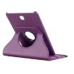 Galaxy Tab S2 8.0 Purple Leather Case - 360 Rotation & Holder - 6