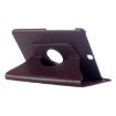 Galaxy Tab S2 9.7 Leather Case, Litchi Texture, 360 Rotation, Coffee - 4