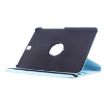 Galaxy Tab S2 9.7 Case - Litchi Texture, 360 Rotation, Baby Blue Holder - 5