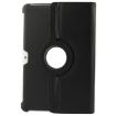 Galaxy Tab 2 (10.1) P5100 Black Leather Case with 360 Rotatable Holder - 3
