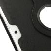Galaxy Tab 2 (10.1) P5100 Black Leather Case with 360 Rotatable Holder - 5