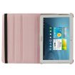 Pink Litchi Texture Leather Case with Holder for Galaxy Tab 2 (10.1)/P5100 - 4