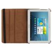 Galaxy Tab 2 (10.1) P5100 Brown Leather Case with 360 Rotatable Holder - 4