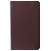 Litchi Texture Leather Case for Galaxy Tab E 9.6 - 360 Rotation, Coffee - 2
