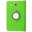Green Litchi Texture Leather Case with 360 Rotation for Galaxy Tab E 9.6 - 3