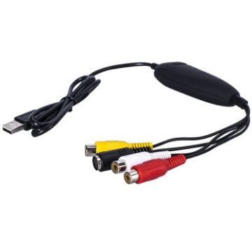 Ezcap USB 2.0 Video Capture - MPEG 2, PAL/NTSC, Black - 1