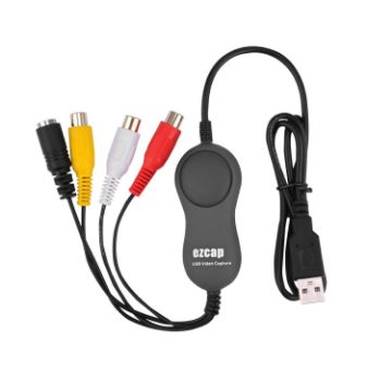 Ezcap USB 2.0 Video Capture - MPEG 2, PAL/NTSC, Grey - 1