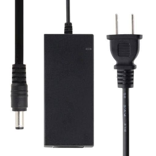12V 5A 16 Channel DVR AC Power Adapter, US Plug, 5.5x2.5mm Output Tips - 1