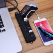 7-Port USB 3.0 Hub with Individual Switches - Black - 6