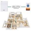 VOYE V005A Wireless Remote Doorbell - 38 Polyphony Sounds, White - 6