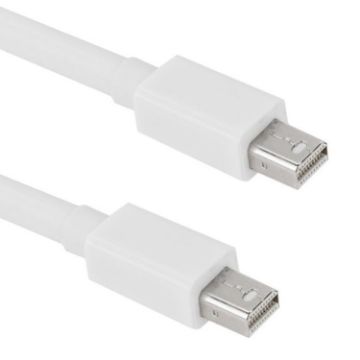 2m White Mini DP DisplayPort Cable for Apple iMac MacBook Pro - 1