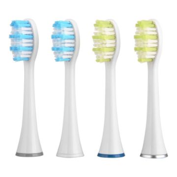 Mornwel D01 Replacement Brush Heads - 4 PCS D903/D904 (White) - 1