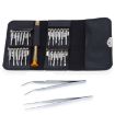 27-in-1 Magnetic Portable Wallet Screwdriver Set for Phone/Tablet Repair - 2
