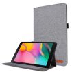 Samsung Galaxy Tab A7 (2020) Grey Flip Case with Card Slots & Holder - 1