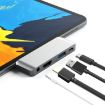 4 in 1 USB-C Hub: HDMI, AUX, USB, PD Adapter Multifunction Dock - 1