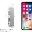 4 in 1 USB-C Hub: HDMI, AUX, USB, PD Adapter Multifunction Dock - 5