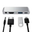 4 in 1 USB-C Hub: HDMI, AUX, USB, PD Adapter Multifunction Dock - 9