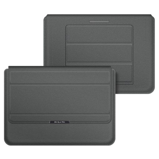 Universal 4 in 1 Laptop Holder & Waterproof Bag, 15/16" Grey - 1
