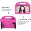 Galaxy Tab A 7.0 T280/T285 Kids Anti-Fall Cover with Thumb Bracket RoseRed - 6