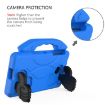Galaxy Tab 4 7.0 T230/T231 Kids EVA Anti-Fall Cover with Thumb Bracket Blue - 2