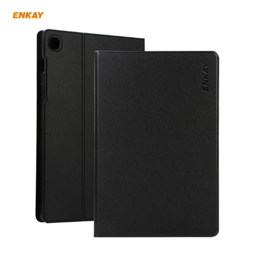 Samsung Galaxy Tab A7 10.4 T500/T505 Smart Case with Holder (Black) - 1