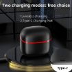 JM12 TWS Bluetooth 5.0 Earphones, Touch Control, Stereo Bass, White - 5
