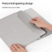 Yellow Litchi Pattern PU Leather Laptop Bag 13-14 inch Waterproof Case - 7