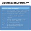 20W PD Type-C + QC 3.0 Fast Charger with USB-C to 8 Pin Cable US Plug - 7