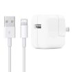 12W USB Charger & 8 Pin Cable for iPad/iPhone/iPod, US Plug - 1